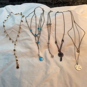 Assorted necklaces and lengths